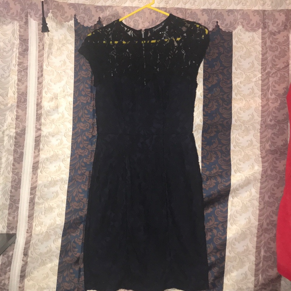 Lace and dark purple dress size 3/S